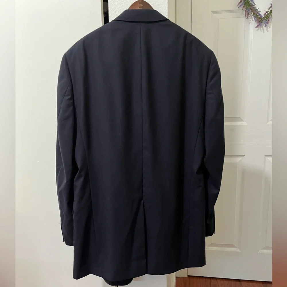 Burberry Dark Navy Single-Breasted Sport Coat